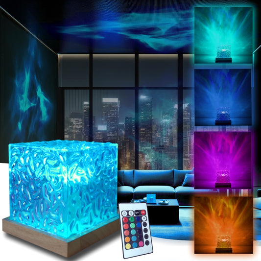 Vita Cube™ Ocean Wave & Aurora Projector Light